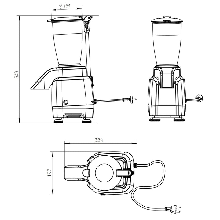 GGM Gastro | ECTA80 | Eiscrusher