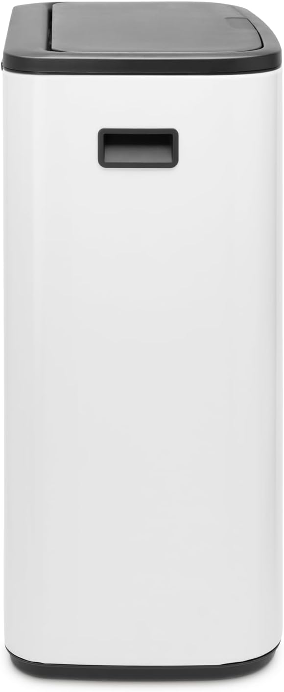 Brabantia Mülleimer, Weiss, 60 Liter 1 Inneneimer (60L) White, 1 Inneneimer (60L) White