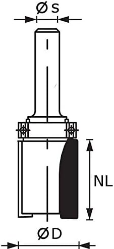 Festool Bündigfräser HW S8 D19/NL25