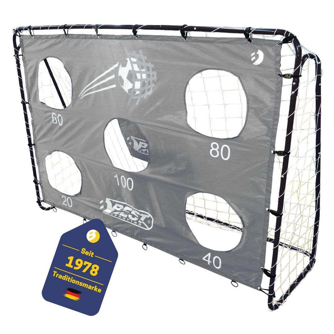 Best Sporting Fussballtor mit Torwand I Fussballtor Kinder mit verschiedenen Farbmotiven I Fussball