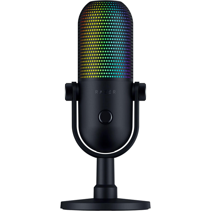 Razer Seiren V3 Chroma - RGB-USB-Mikrofon mit Tap-to-Mute (Reaktive Beleuchtung, Supernieren-Kondens