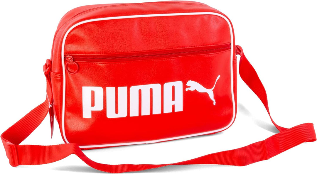 PUMA Unisex – Erwachsene Campus Reporter Retro umhängetasche Einheitsgrösse High Risk Red, Einheitsg