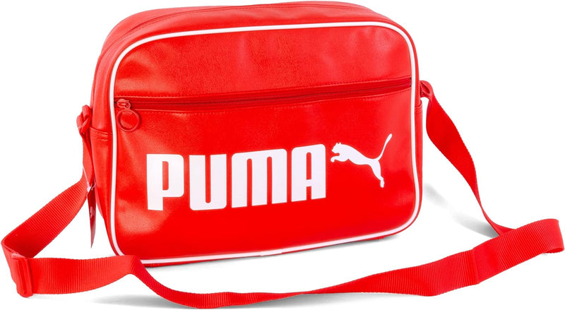 PUMA Unisex – Erwachsene Campus Reporter Retro umhängetasche Einheitsgrösse High Risk Red, Einheitsg