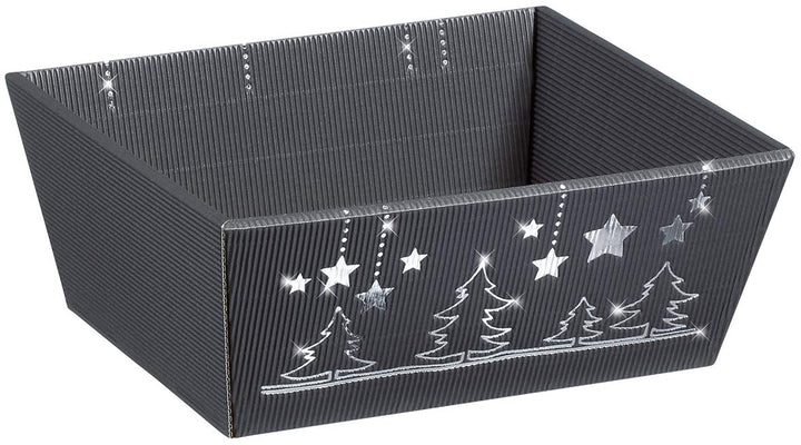10 Stück Präsentkorb, Geschenkkorb, Weihnachtskorb"Weihnachtsglanz" (klein), klein