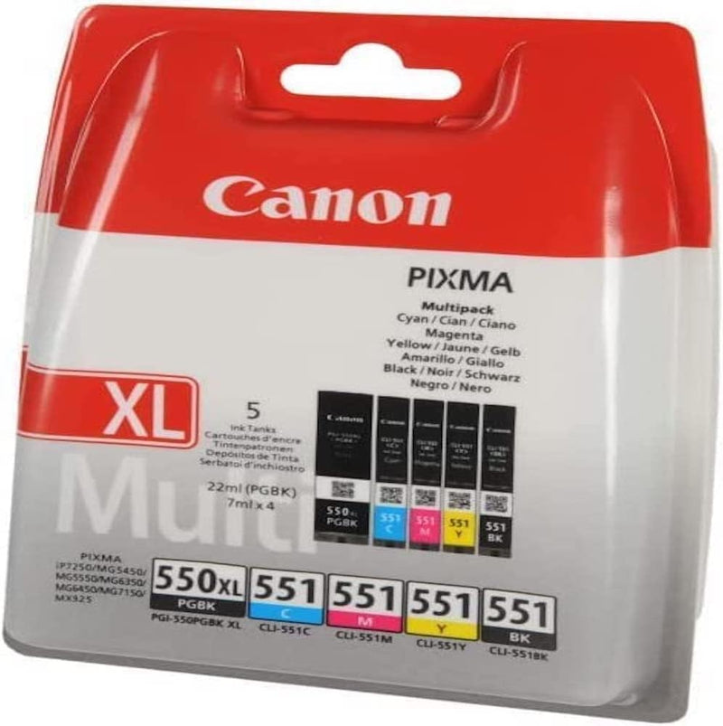 Canon CANON PG-550XL / CLI-551 Multipack Toner Single, Single