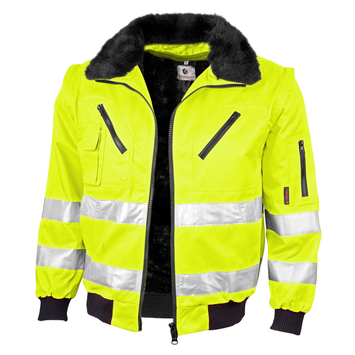 Qualitex - Warnschutz-Pilotenjacke Signal WS - mehrere Farben M warngelb, M warngelb