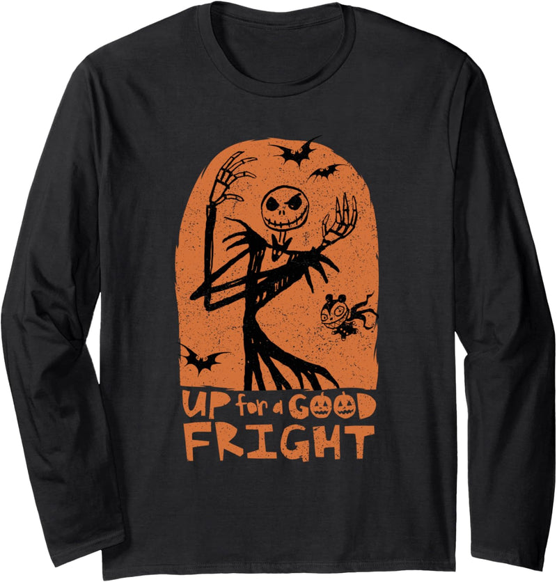 Disney The Nightmare Before Christmas Up for a Good Fright Langarmshirt