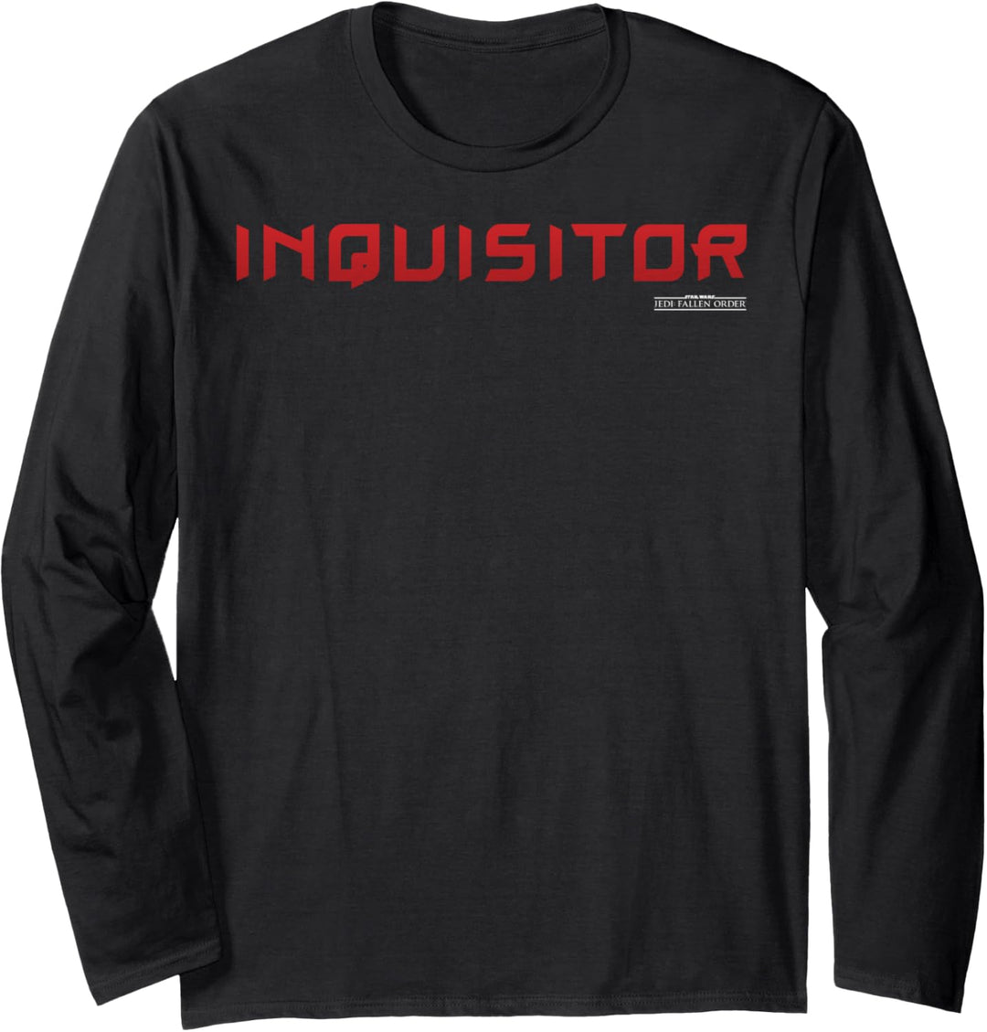 Star Wars Jedi: Fallen Order Inquisitor Label Langarmshirt