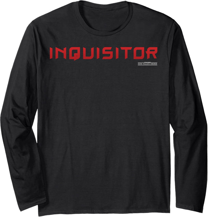 Star Wars Jedi: Fallen Order Inquisitor Label Langarmshirt