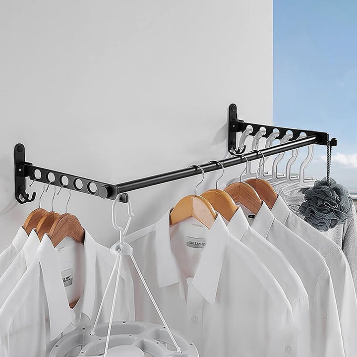 Kleiderhaken Klappbar, Wand Kleiderständer Kleiderlüfter Wandhaken Klappbar, Klapphaken für Balkon W