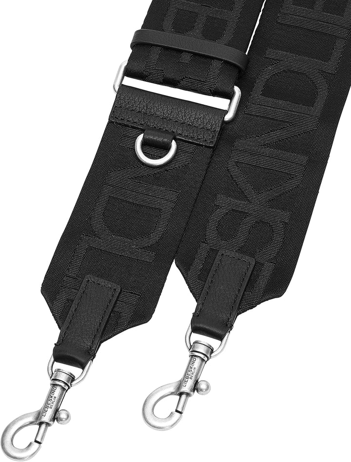 Liebeskind Damen Logo Webbing Strap Shoulder Straps Long Einheitsgrösse (HxBxT 0cm x 140cm x 6cm) Bl