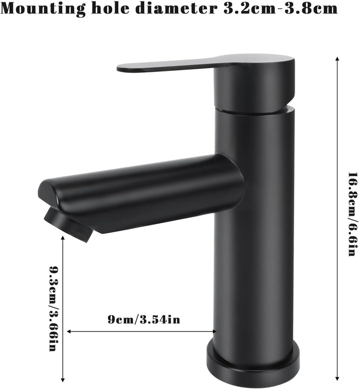 Wasserhahn Bad Waschtischarmatur Schwarz Badarmatur Waschbecken Armaturen Matt Waschtischarmatur Set