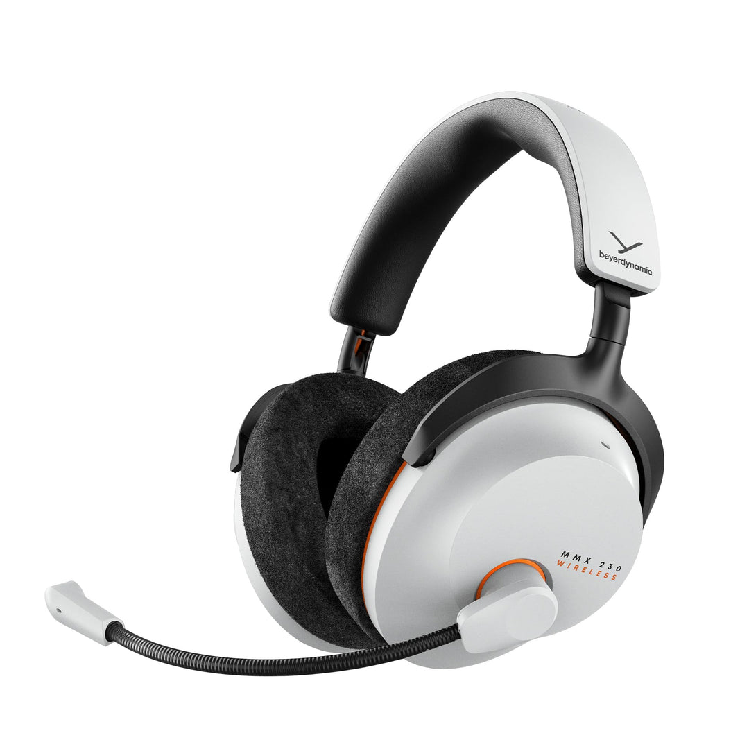 beyerdynamic MMX 230 Wireless Gaming Headset mit Bluetooth® 6.0 und ANC in Arktisches Weiss, Arktisc
