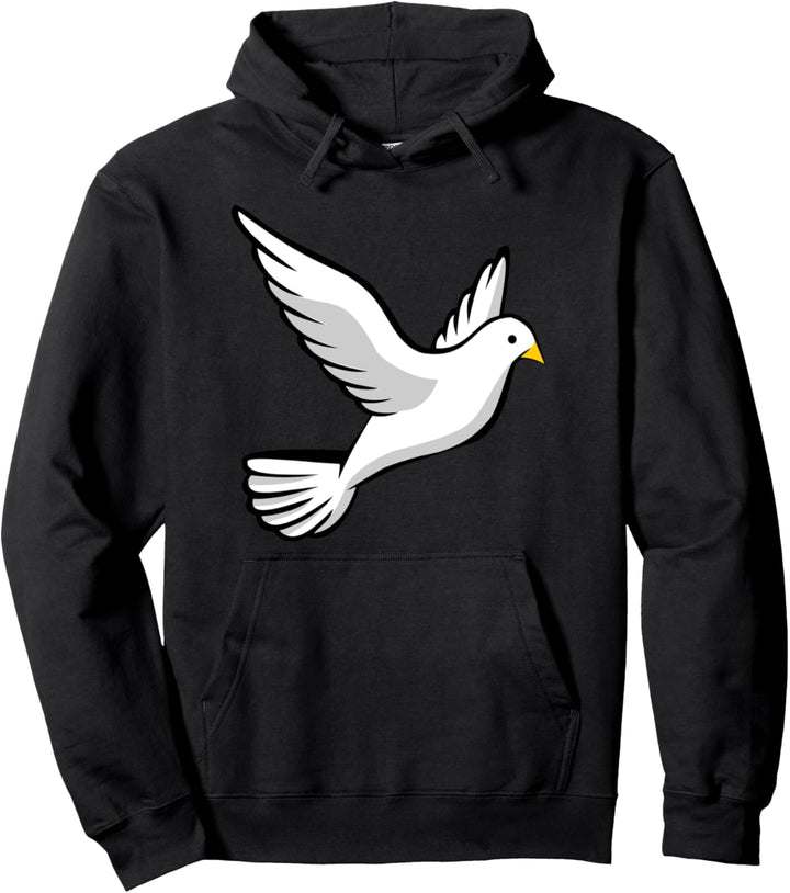 Fliegende Taube, Hoffnung, Frieden, Freiheit, Liebe, Symbol Pullover Hoodie