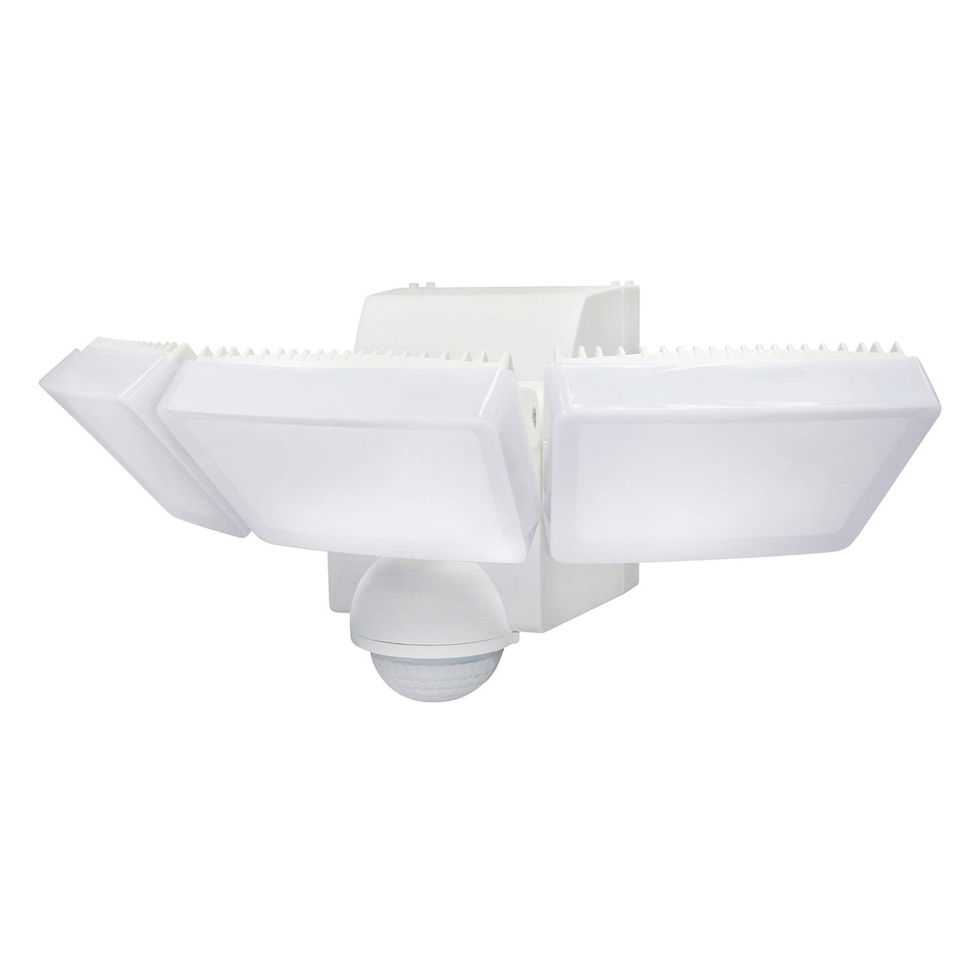 IQ Group Batterie LED Strahler, Moderne Aussenleuchte mit 180 Grad Bewegungsmelder, Lampe IP44 für A