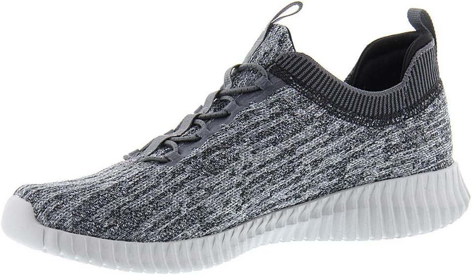 Skechers Herren Elite Flex Hartnell Halbschuhe 41 EU Gray Black Mesh Trim, 41 EU Gray Black Mesh Tri