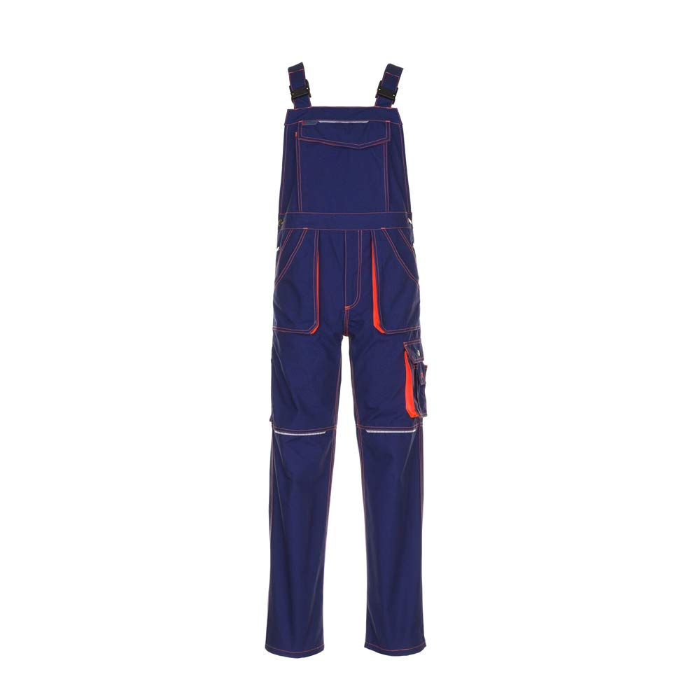Planam Grösse 56 Unisex Basalt Neon Latzhose Marine orange Modell 6231 Marine/Orange 56, Marine/Oran