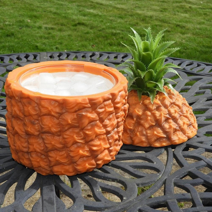 Bar Bespoke Retro Ananas-Eiskübel – Vintage-Kunststoff in Ananasform 1 —, 1 —