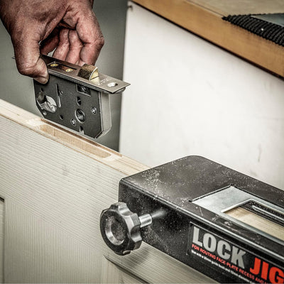 Trend Lock Jig, wird verwendet, um die Aussparung für Türschlösser zu schneiden, LOCK/JIG, Lock Jig