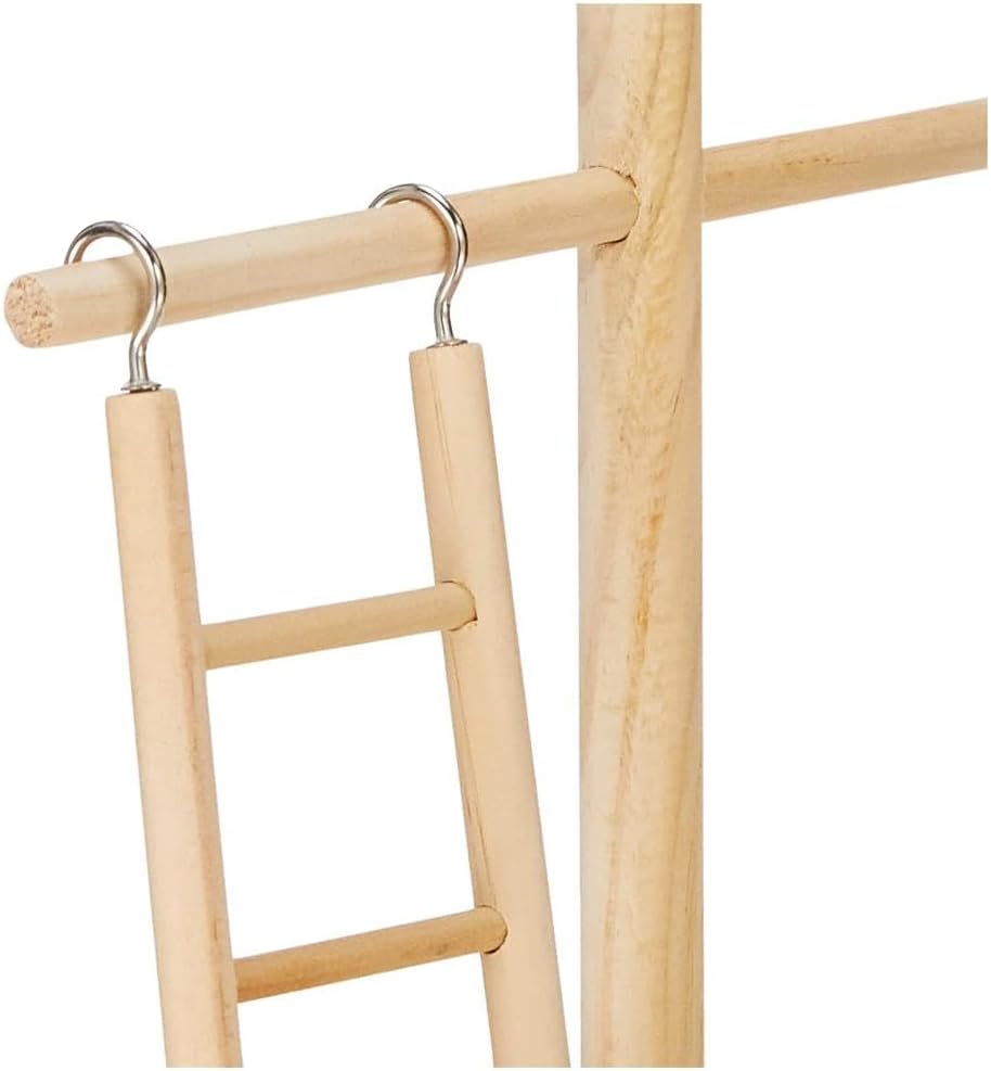 Karlie Playpoint, Vogelspielzeug, Holz, Natur, 28x23x27,5 cm Beige L: 28 cm B: 23 cm H: 27,5 cm, Bei
