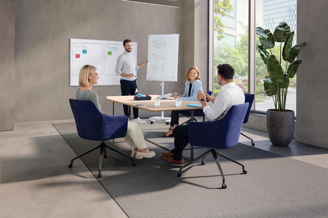 FRANKEN Whiteboard, Schreibtafel X-tra!Line, emailliert, magnetisch, beschreibbar, trocken abwischba