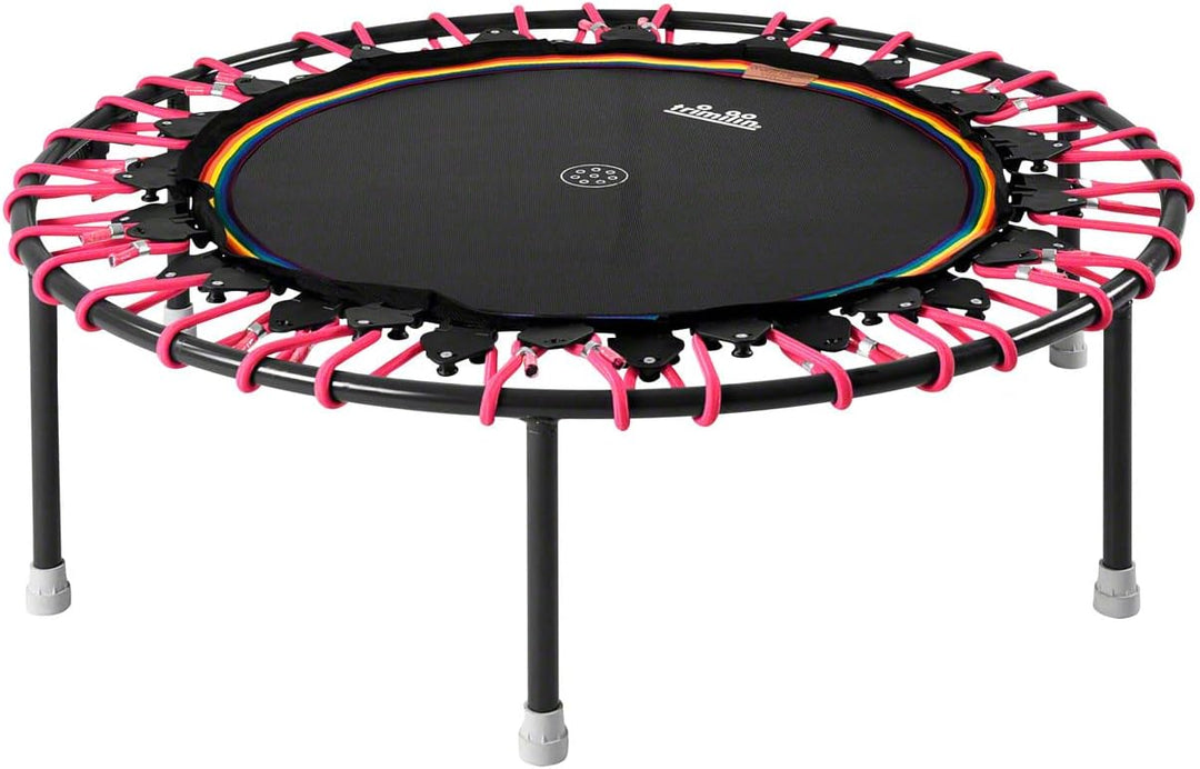 Trimilin Trampolin Jump 111, ø 111 cm, bis 110 kg, Gummikabel Weiss, Weiß