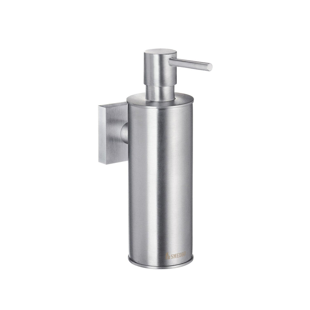 Smedbo "Haus verchromtem matt Seife und Lotion Spender, Silber, Silber