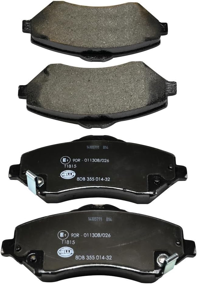 HELLA PAGID 8DB 355 014-321 Bremsbelagsatz - T1815 - Dicke/Stärke: 18.8mm - Bremssystem: Bosch - mit