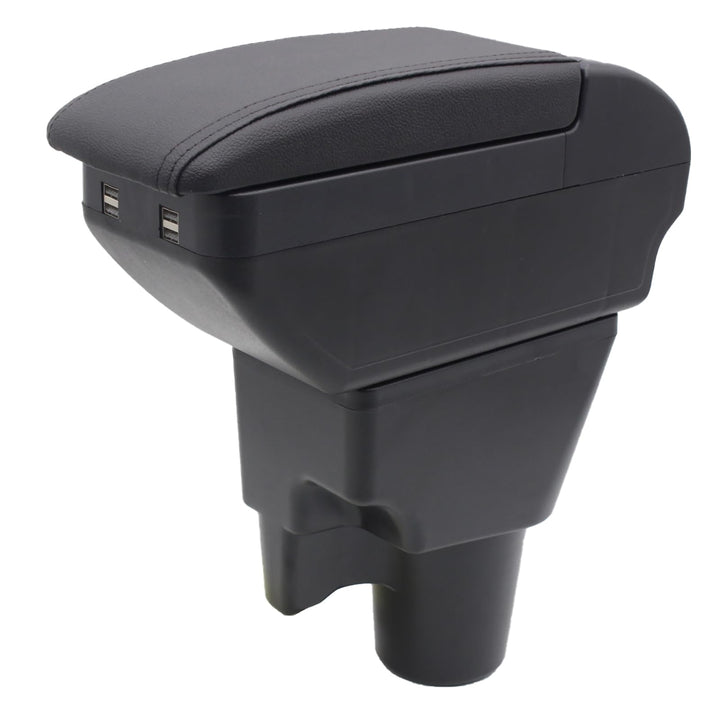 KAERGK Auto Armlehne für Kia Picanto 2006-2019 Doppelschicht Mittelkonsole Grosse Aufbewahrungsbox m