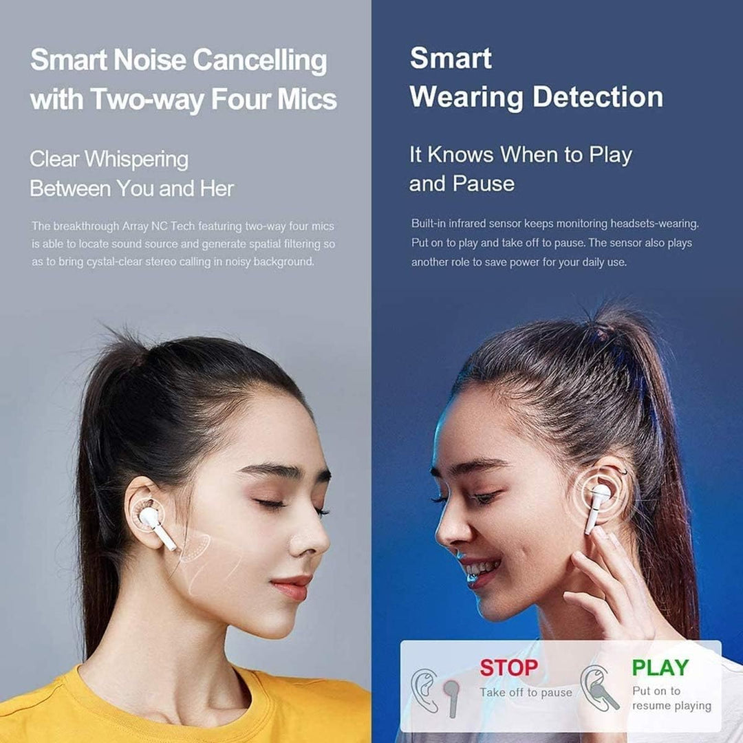 Haylou T19 - Wireless Earphones White