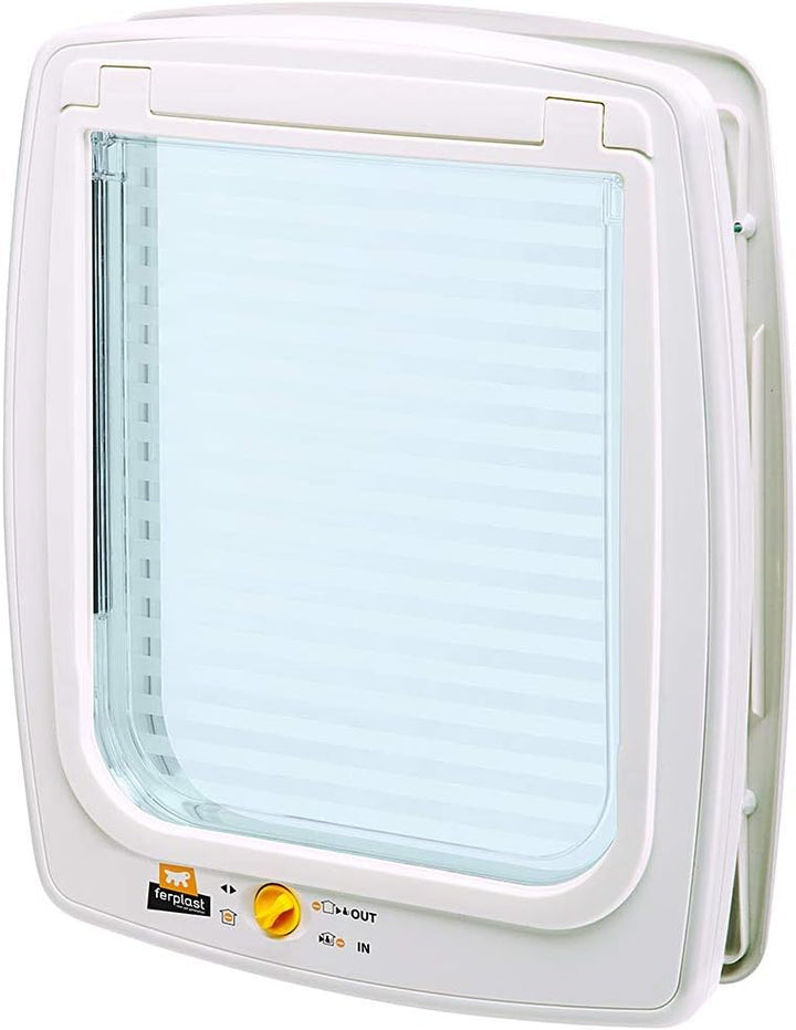 Ferplast Haustiertür für Grosse Hunde SWING 15 Hundenklappe Katzenklappe, Universaleinbau, 4-fach st