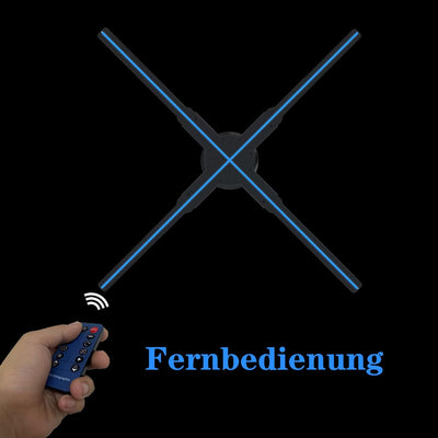 3D-Hologramm-Fan,Missyou 52CM Hologramm-Fan with APP WiFi und 700 Videotheken, 3D Holographischer Pr