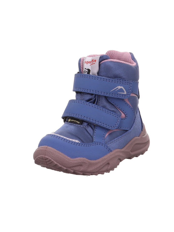 Superfit Mädchen Glacier Warm Gefütterte Gore-tex Schneestiefel 20 EU Blau Lila 8030, 20 EU Blau Lil