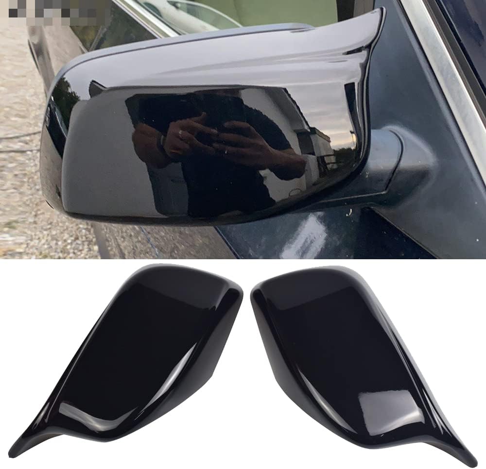Auto Spiegelkappen, 1 Paar Auto Tür Aussenspiegelkappe Rückspiegelkappe Seitenspiegel Abdeckungen fü