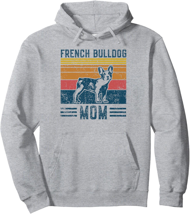 Französische Bulldogge Mom - Vintage Französische Bulldogge Mama Pullover Hoodie