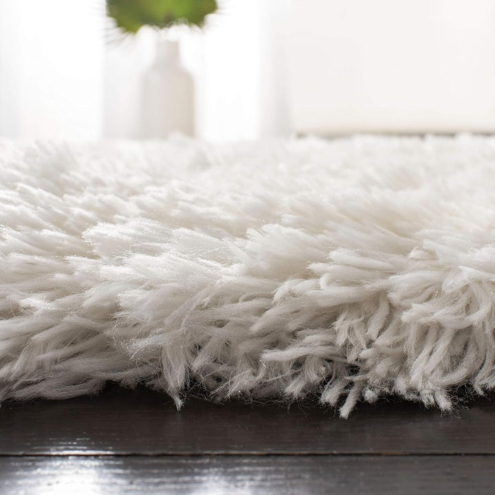 SAFAVIEH Zottelig Teppich für Wohnzimmer, Esszimmer, Schlafzimmer - Artic Shag Collection, Hoher Flo