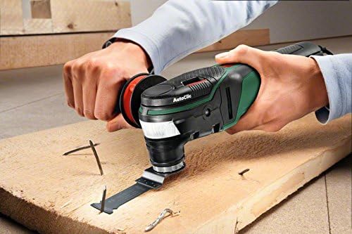 Bosch Multifunktionswerkzeug PMF 350 CES (350 Watt, für Starlock und Starlock Plus Zubehör, im Koffe
