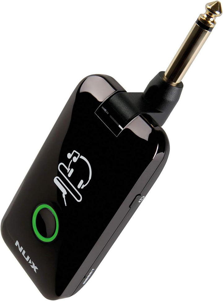 Nux Mighty Plug Silent-Play-Gerät für Gitarristen und Bassisten (mit verschiedenen Effekten, Modelin