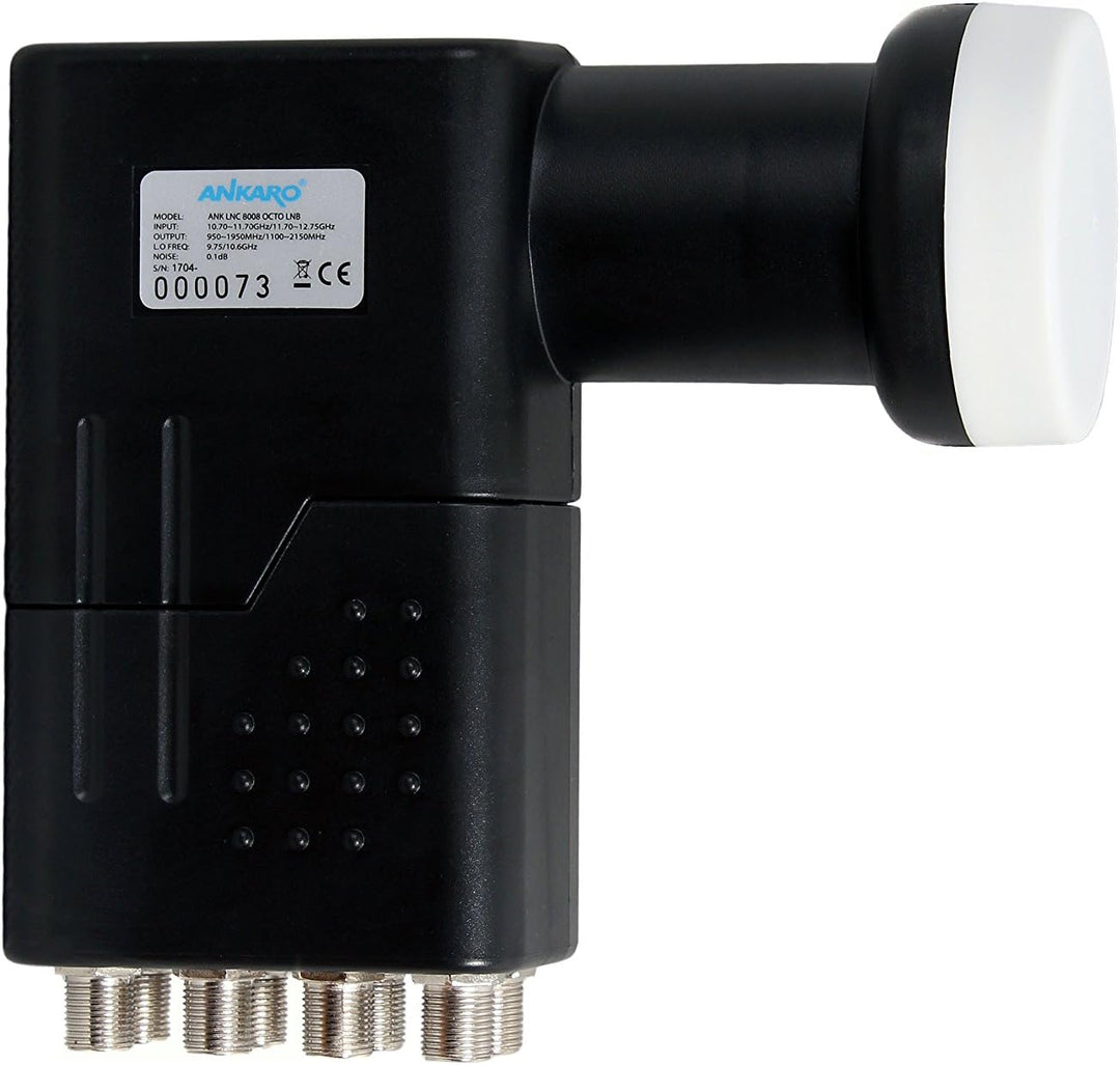 Ankaro LNC 8008 Octo Premium mit ausziehbaren Wetterschutz, LTE protectet, 3D, 4K und UHD Ready ANK