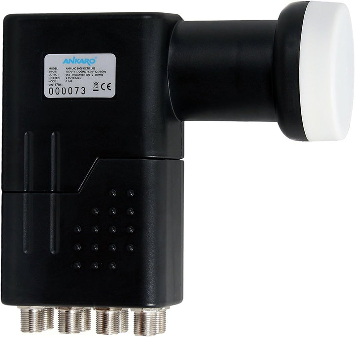 Ankaro LNC 8008 Octo Premium mit ausziehbaren Wetterschutz, LTE protectet, 3D, 4K und UHD Ready ANK