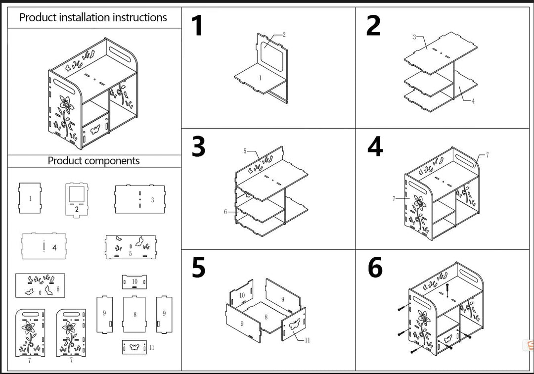 LEcylankEr Make-up Organizer mit Schubladen, Make-up Lagerung Kosmetische Schminktisch Organizer Mak