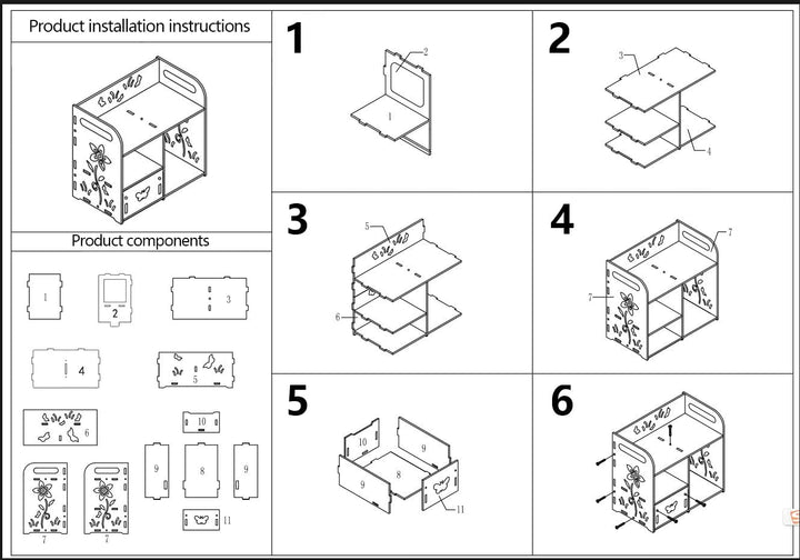 LEcylankEr Make-up Organizer mit Schubladen, Make-up Lagerung Kosmetische Schminktisch Organizer Mak