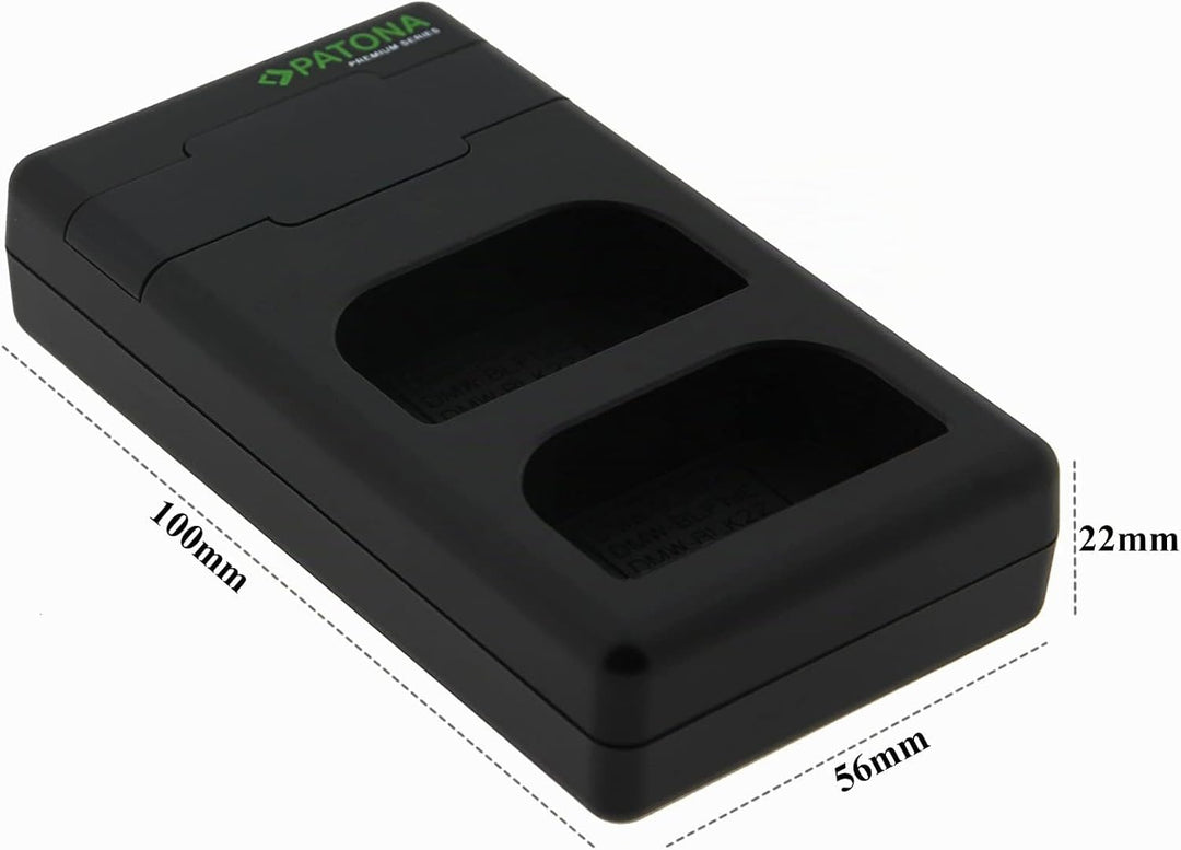 PATONA V1 Protect 2X Akku NP-W235 (2400mAh) inkl. NTC-Sensor und V1 Gehäuse - mit PD Performance USB