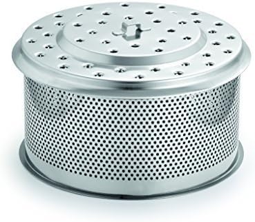 LotusGrill XL Ersatz Edelstahl-Kohlebehälter XL! Speziell entwickelt für den raucharmen Holzkohlegri