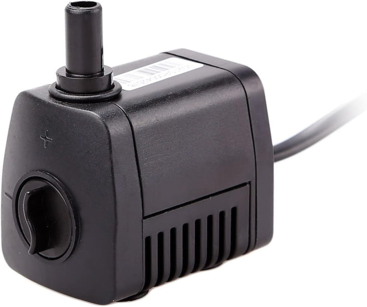 CLGarden kleine Springbrunnenpumpe NSP1E für Wasserspeier Miniteich Wasserspiel Pumpe 12V mit Netzbe