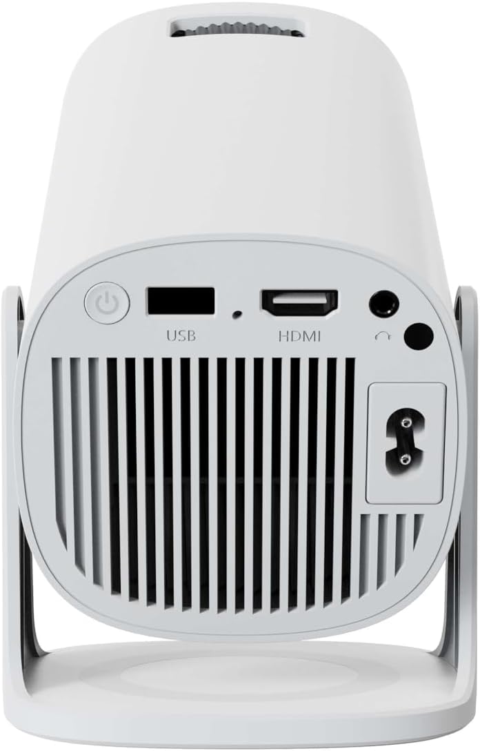 KIANO Vision Smart-Projektor in Reisegrösse – Tragbarer Mini-HD-Projektor mit WLAN, Bluetooth, Integ
