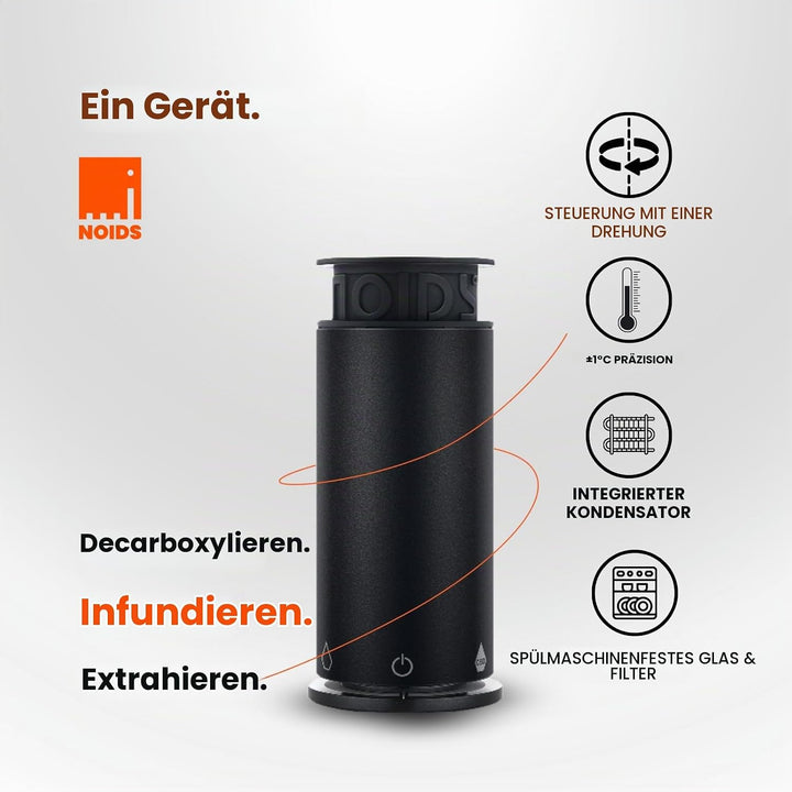 Noids (Pot by Noids) All-in-One Kräuterkocher mit Filter und