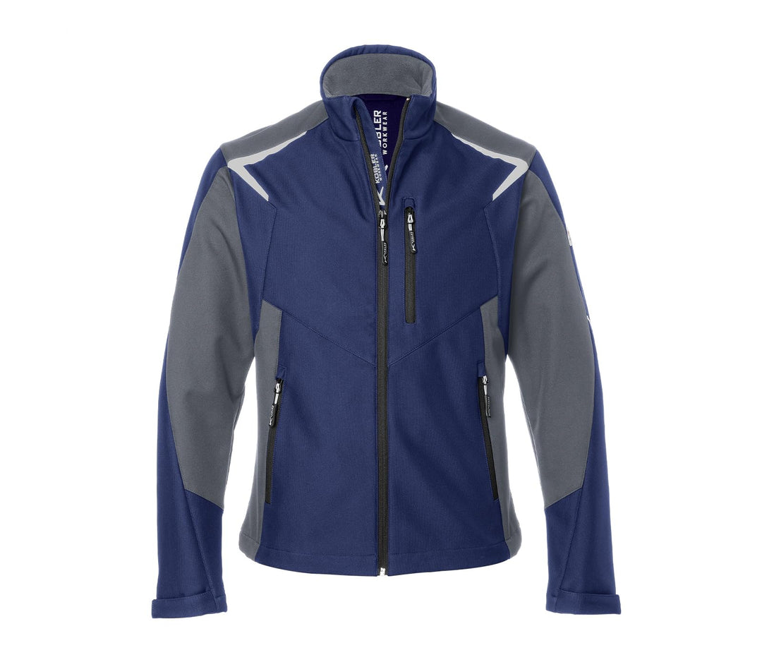 KÜBLER BODYFORCE Ultrashell Jacke – Jacke mit Softshell-Gewebestruktur und körperbetontem Schnitt XS