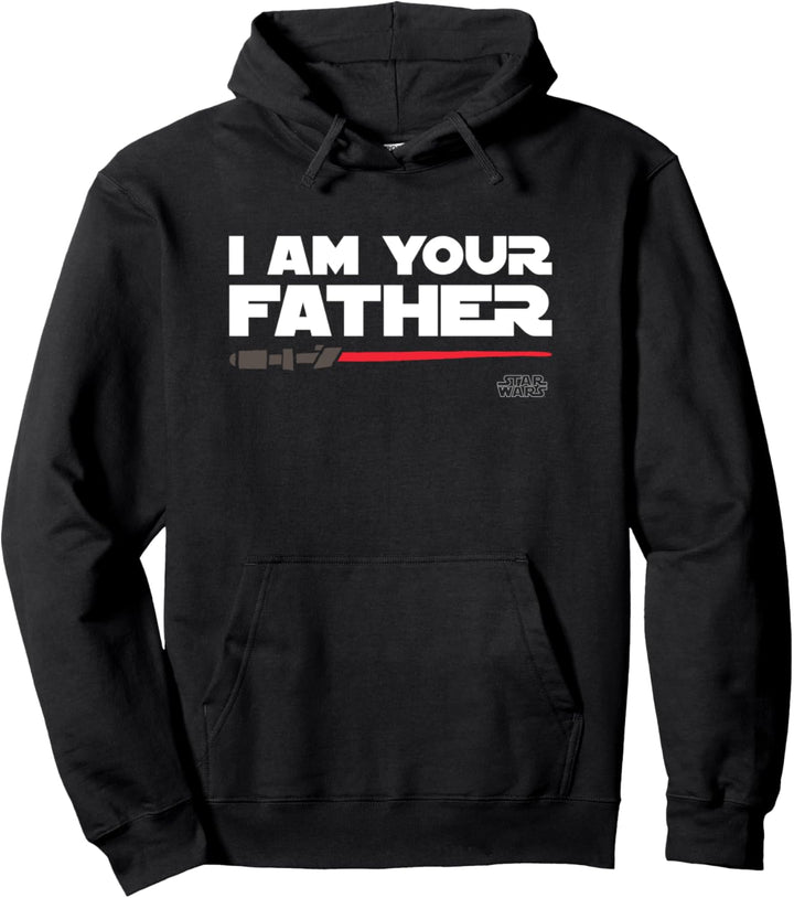Star Wars Father Sabre White Pullover Hoodie