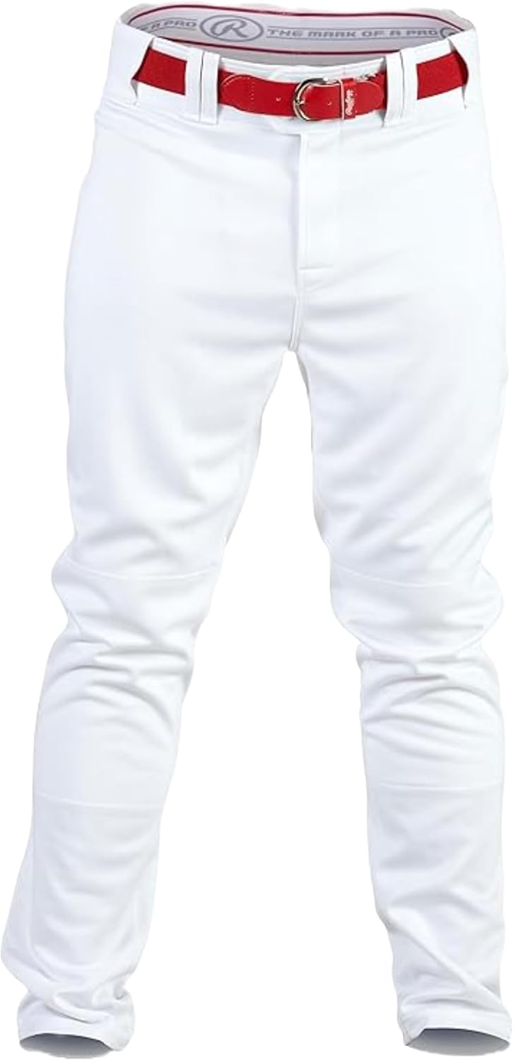 Rawlings PRO 150 Series Game/Practice Baseball Pant Adult Piped Full Length, S